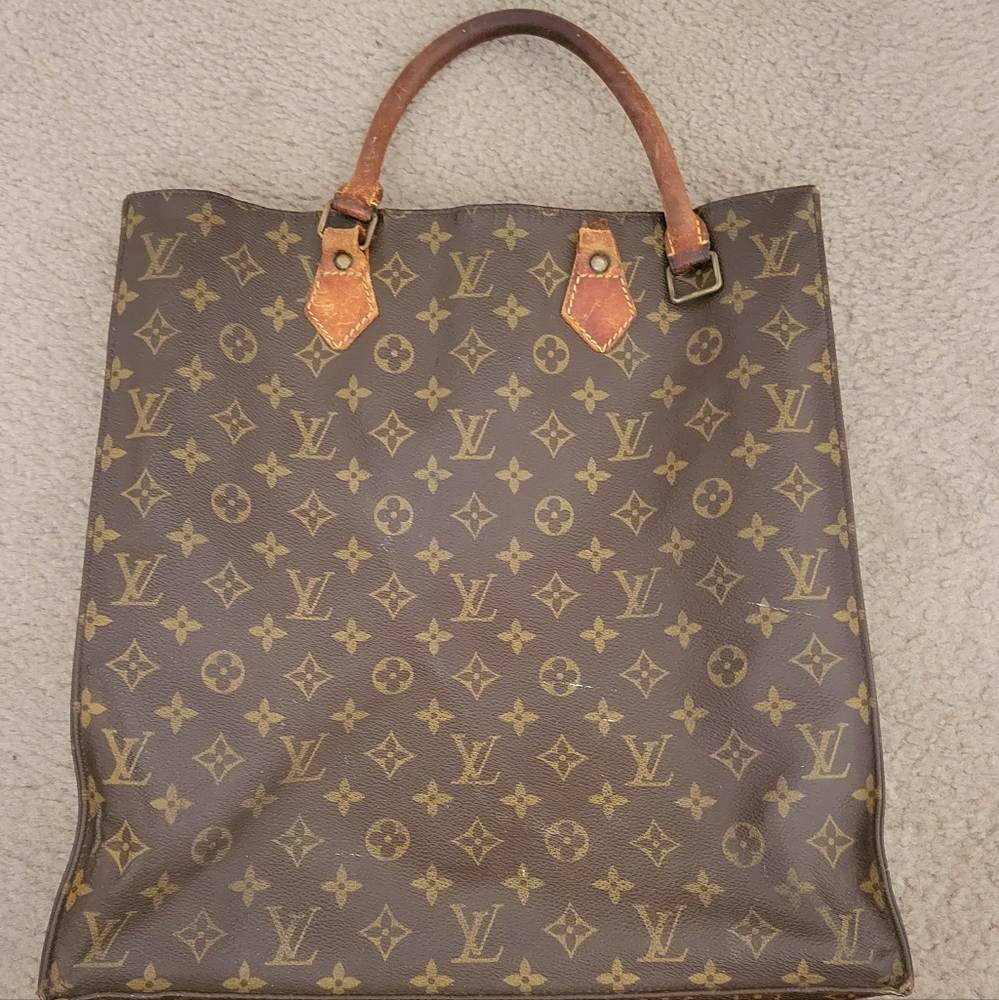 Louis Vuitton Sac Plat Tote Bag